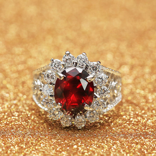 5 ruby rings