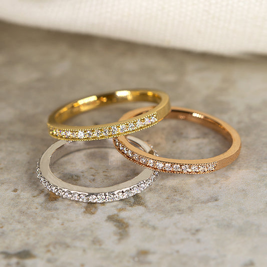 A Guide to Stacked Wedding Bands
