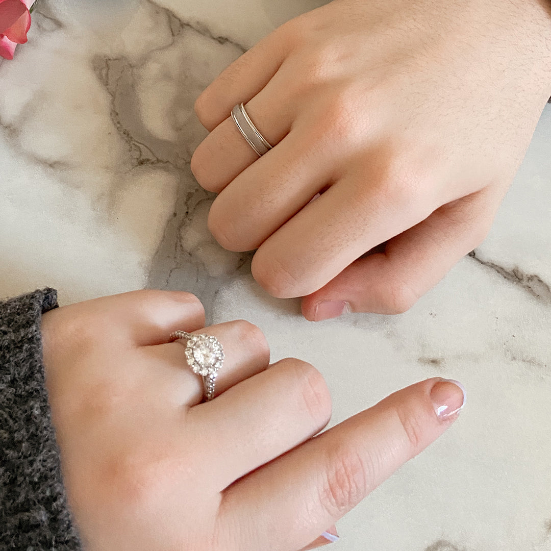 Lab Diamond Promise Rings