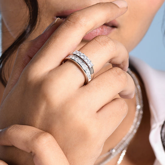 most popular white gold wedding bands