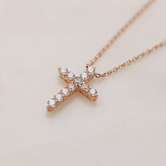 Diamond Cross Necklace