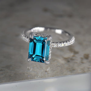 Propose with an Aquamarine Ring