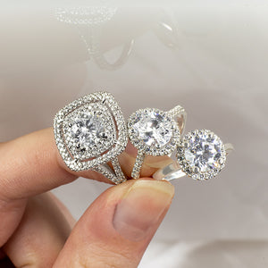 Milgrain Engagement Rings